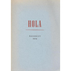 Hola
Årsskrift 1970