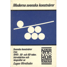 Moderna svenska konstnärer
från 1940-,50- och 60-talen