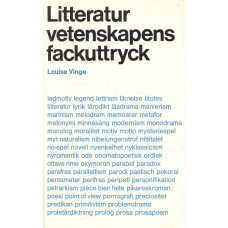 Litteratur vetenskapens
fackuttryck