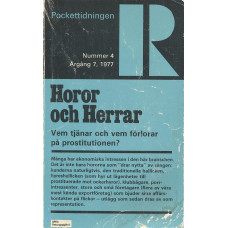 Pockettidningen R
Horor och herrar