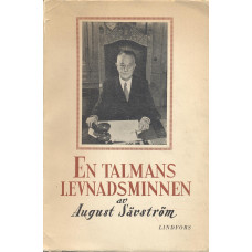 En talmans levnadsminnen