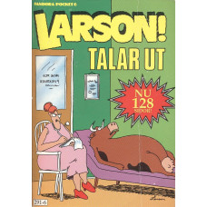 Larson!Talar ut