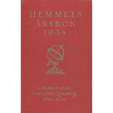 Hemmets årsbok
1934