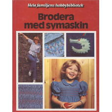 Brodera med symaskin