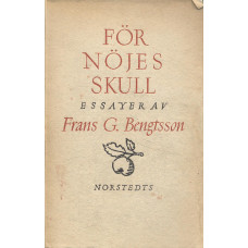 För nöjes skull