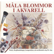 Måla blommor i akvarell