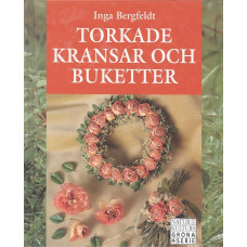 Torkade kransar och buketter