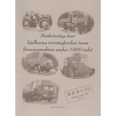 Beskrivning över hjulburna
terrängfordon inom
försvarsmakten under 1900-talet