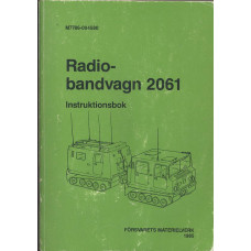 Radiobandvagn 2061
Instruktionsbok +
bilaga bv 2091