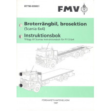 Broterrängbil, brosektion
(Scania 6*4)
Instruktionsbok