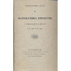 Matematiska uppgifter i realexamen