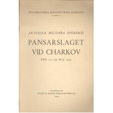 Pansarslaget vid Charkov
Den 12-29 Maj 1942