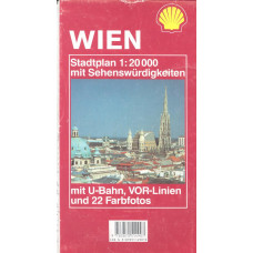 Wien
Stadtplan 1:20000
mit Sehenswürdigkeiten
mit U-bahn, VOR-Linien
und 22 Farbfotos