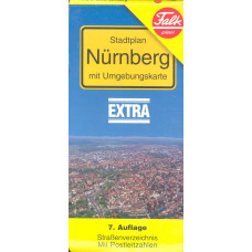 Stadtplan Nürnberg
mit Umgebungskarte