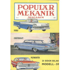 Populär mekanik för alla
1959 1