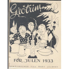 Grötrim
för julen 1933