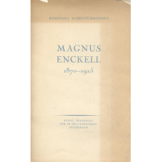 Nordiska konstförbundet 
Magnus Enckell 1870-1925 
Retrospektiv utställning oktober 1950