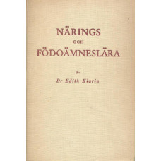 Närings och födoämneslära