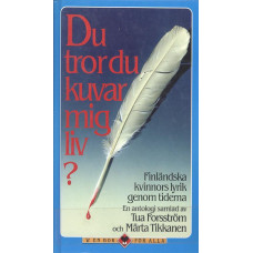 Du tror du kuvar mig liv?
Finländska kvinnors lyrik
genom tiderna