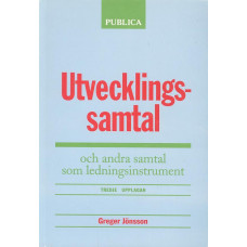 Utvecklingssamtal 
och andra samtal
som ledningsinstrument