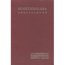 Funktionslära 
Specialkurs