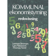 Kommunal
ekonomistyrning
redovisning