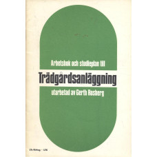 Arbetsbok och studieplan
till trädgårdsanläggning