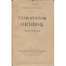 Tysk-Svensk ordbok
Skolupplaga