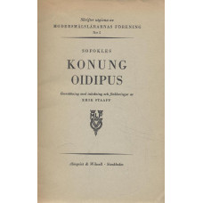 Sofokles konung Oidipus