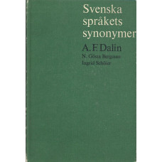 A. F. Dalins
svenska språkets synonymer