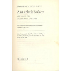 Antarktisboken
Med Norsel till Maudheim och Antarktis