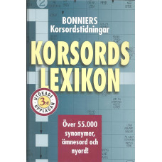 Bonniers korsordstidningars 
koncentrerade korsordslexikon