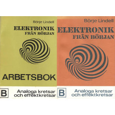 Elektronik från början B 
Analoga kretsar och effektkretsar +
Arbetsbok