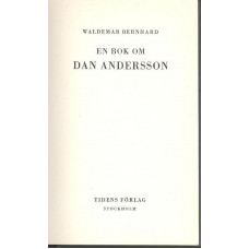 En bok om Dan Andersson 