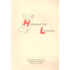 Humanistisk läsning 