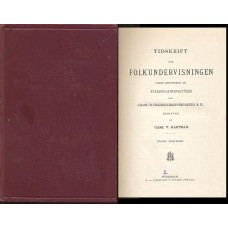 Tidskrift för folkundervisningen 
1891-1893