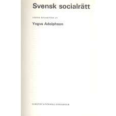 Svensk socialrätt