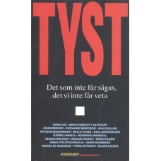 Tyst
Det som inte får sägas,
det vi inte får veta