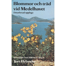 Blommor och träd vid Medelhavet