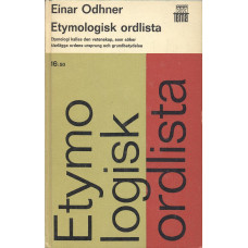 Etymologisk ordlista