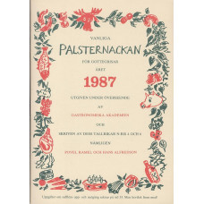 Palsternackan för gottegrisar året 1987